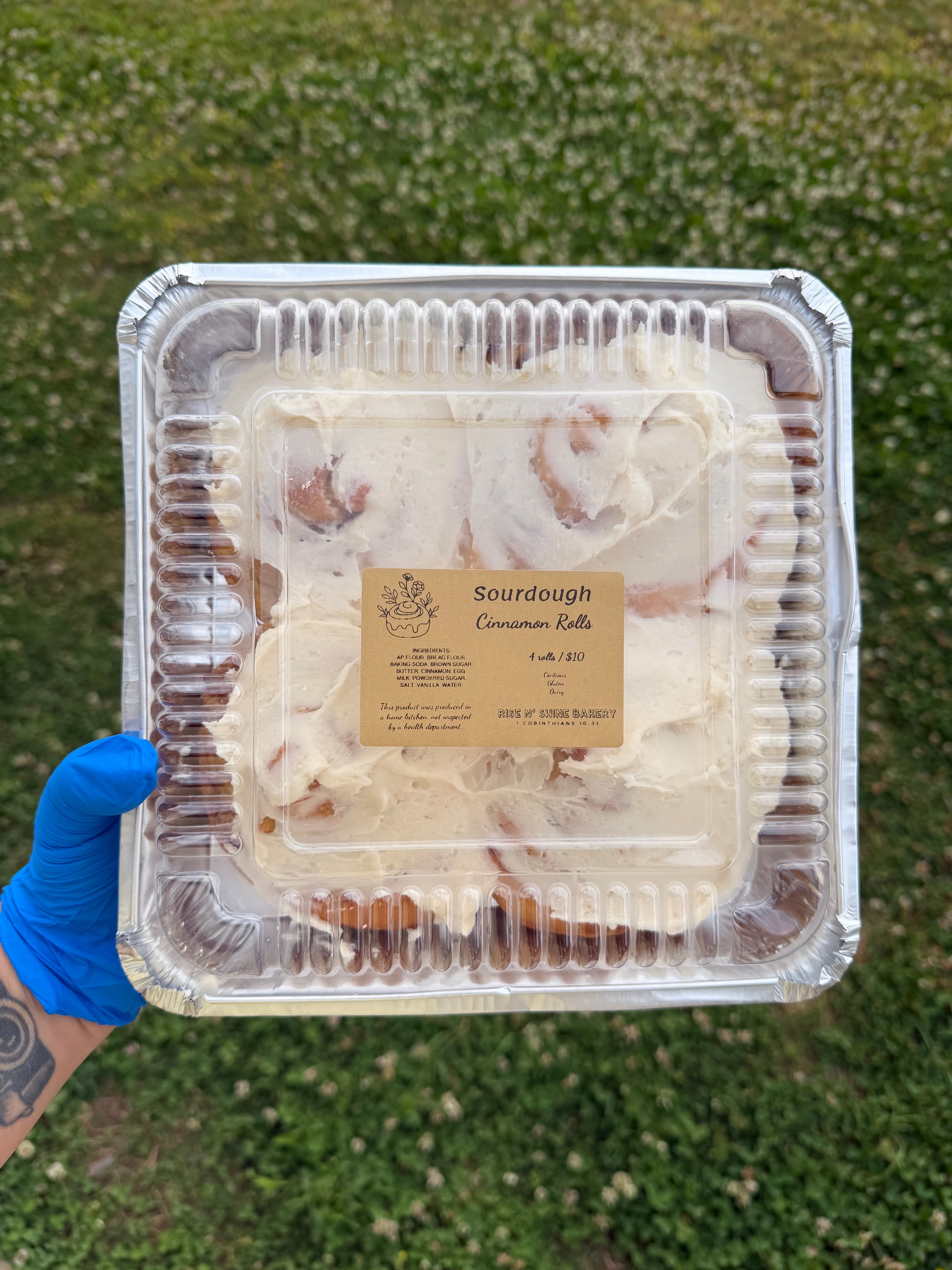 Sourdough Cinnamon Rolls