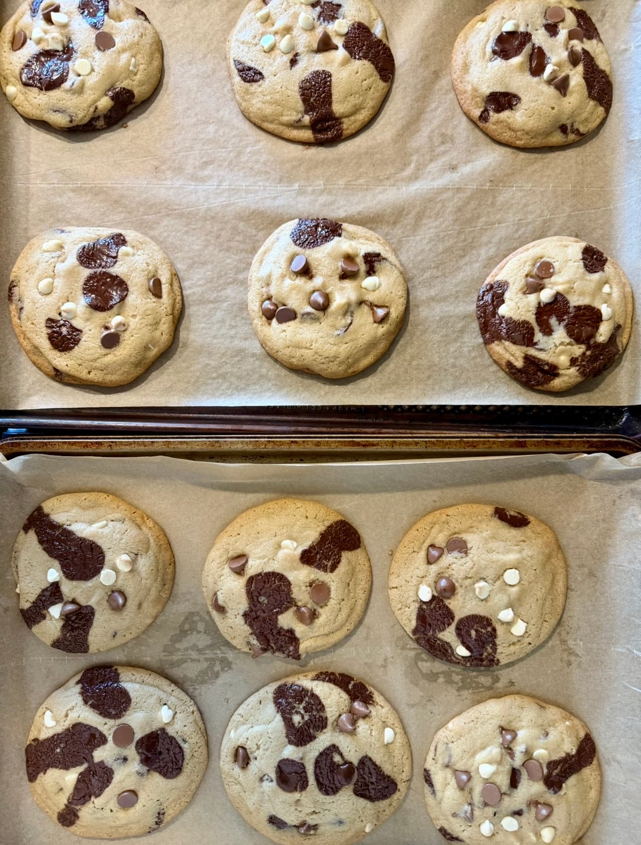 Triple Chocolate Chip Cookie
