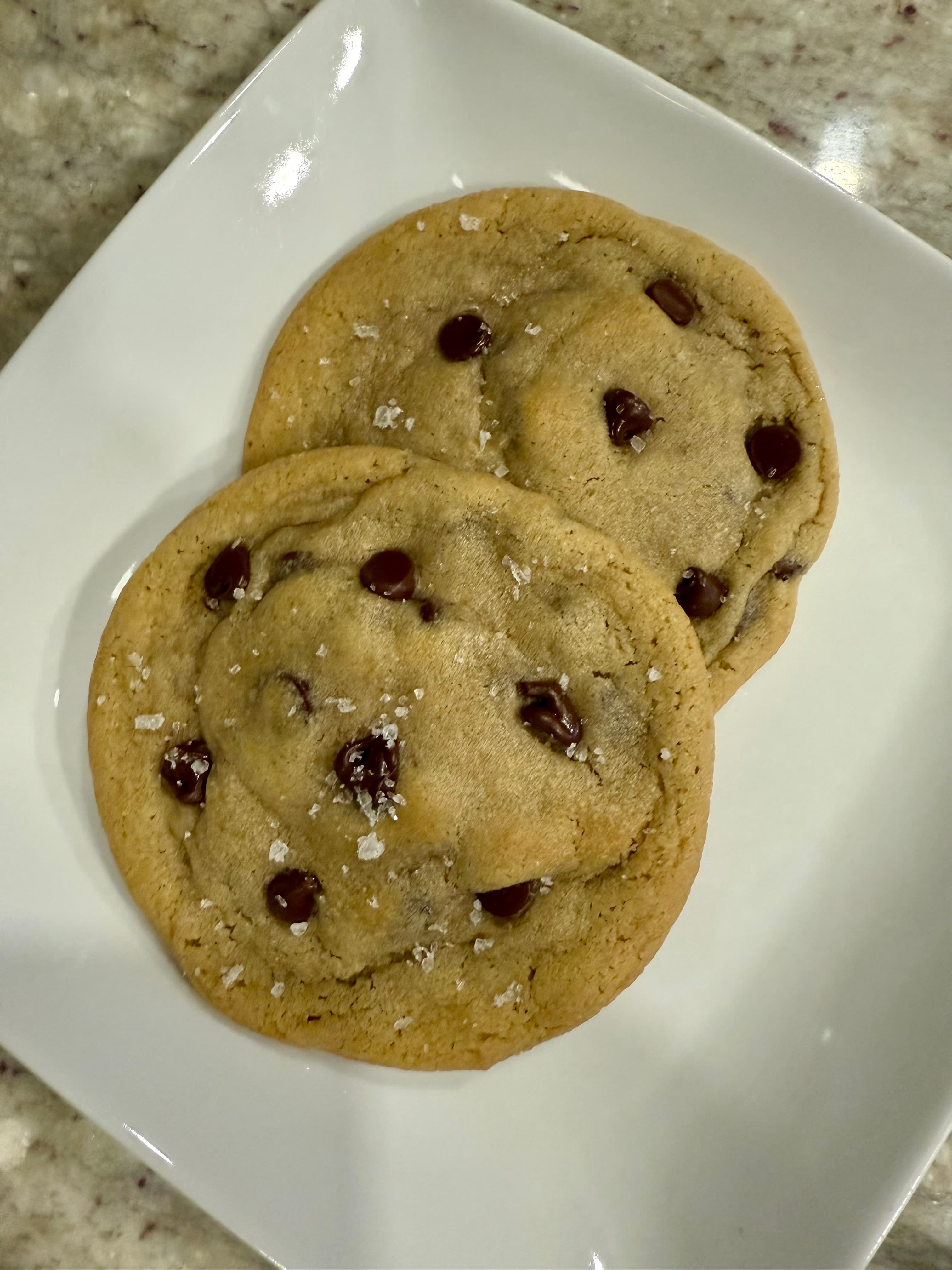 Sea Salt Chocolate Chip Cookie