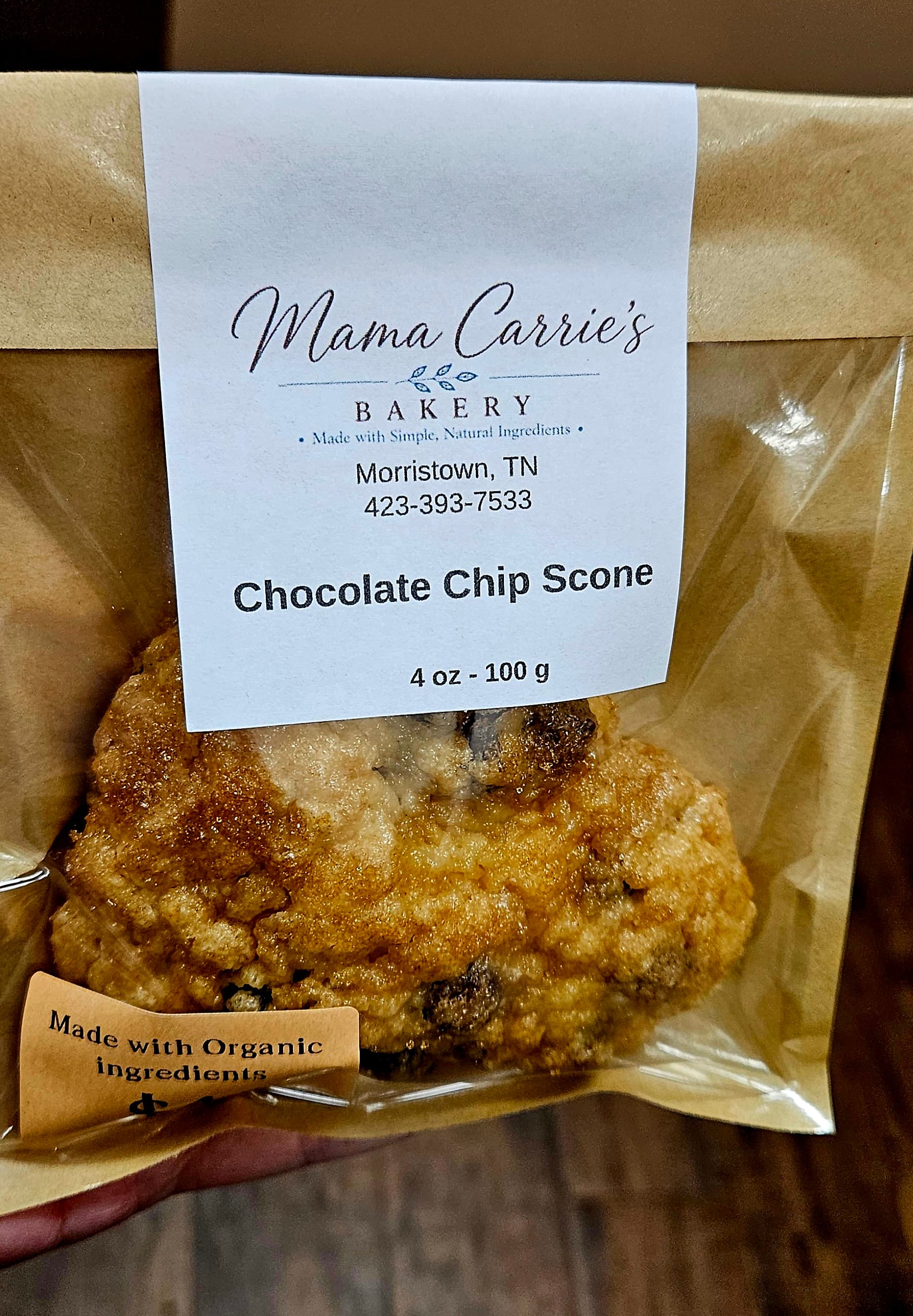 Chocolate Chip Scone